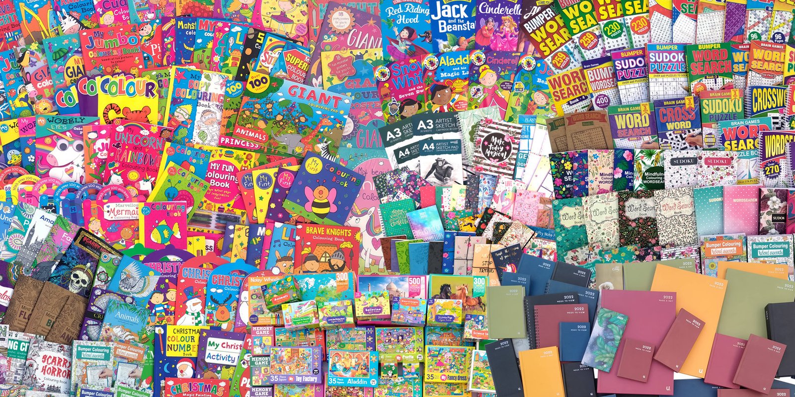 Books, Diaries, Jigsaw & Cards exporters